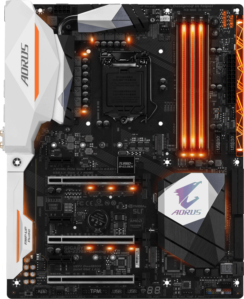 Gigabyte GAZ270XGaming K7 Motherboard Specifications On MotherboardDB